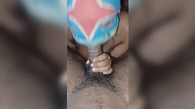 EBONY FREAK STARTED SUCKING FAT DICK THEN SHE WRAPS HER HUGE SOFT TITS AROUND BEFORE GOING BACK IN!