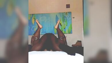 YOU CAN'T SEE IT TOO CLEAR BUT YOU CAN DEFINITELY HEAR THE DICK DOWN IS REAL!!!!!!!!