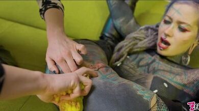 Rough Anal Play With Big Toys - 0% Pussy - Miss Fetish (Little Angel, Angel Flirt, Alexandra Cat, Angel Little, Miss Flora)