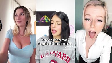 Tiktok Handjob Tits JOI Dirty Talk Compilation