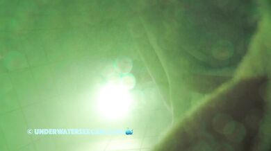 French Teen 18+ Masturbates With The Jet Stream Underwater In A Public Sauna Pool