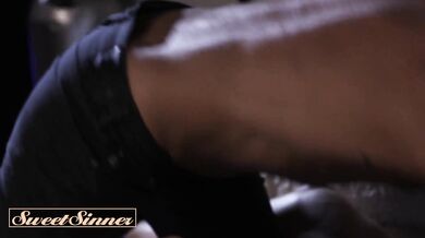 SWEET SINNER - Hottest Missionary Fuck With Busty Milf Silvia Saige And Young Stud Quinton James