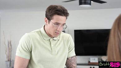 Petite Sexy Bratty Step-sis Myra Moans Wants to Show off Her New Stepbros Huge Cock -S33:E2