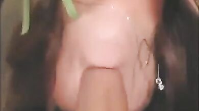 Leggy brunette Vanessa Lane takes mutant dick in her ass porn