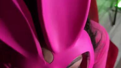 On Her Knees Blowjob POV Wearing a Costume