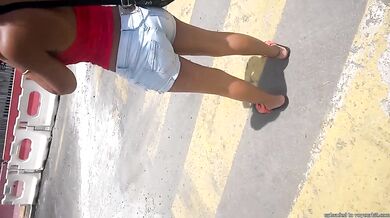 Nice ass on the street