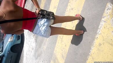 Nice ass on the street