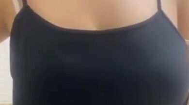 Horny Glasses Girl Showing Masturbating