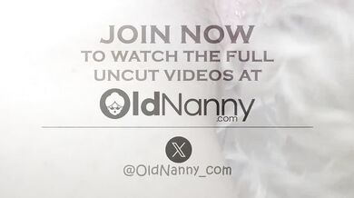 OLDNANNY Old BBW Bohunka and her BBW girlfriend with huge tits