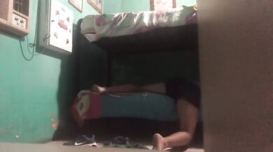 dark latin boy big passionate cock masturbation - 