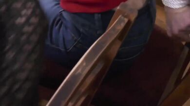 Two girls bound and gagged in boots