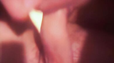 Teen selfsuck cum in mouth hands free