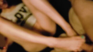 Sexy feet rubbing my cock til I cum all over them