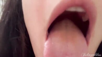 Giantess latina goddess shrinks tiny man - pov worship humiliation fetish