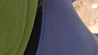 Pissing near the river / beach