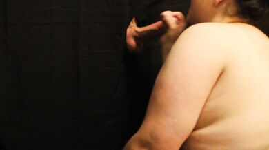 CuriusKinkyCouple- Slut Wife Back at The Gloryhole Part 2