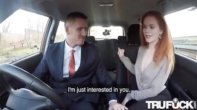 Ella Hughes In Cheeky redhead fails on purpose porn