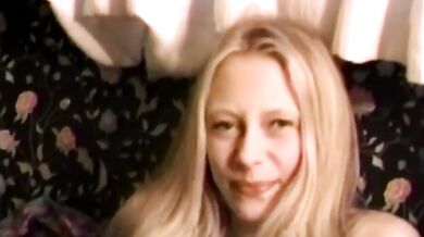 Hairy vintage teens have a steamy threeway with a deviant