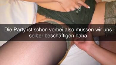 Deutsche Türkin hat F+ und fickt fremd auf Snapchat