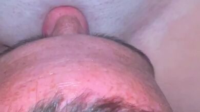 Teens first time face ride