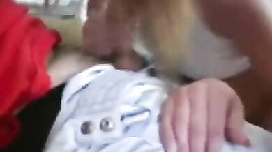 Double Blowjob ebony From Best Friends