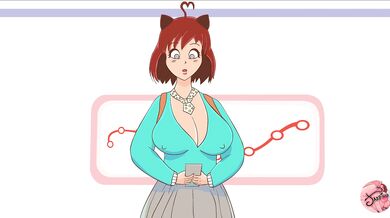 Sex on the train #1 - Animation - Jazziuu