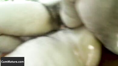 Super Hairy Granny Franca Gets Fucked In The Forest