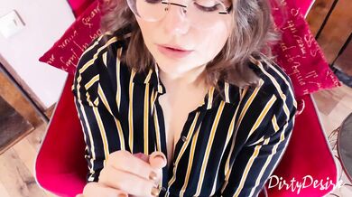 SNEAKING around quickie - CREAMPIE during GATHERING