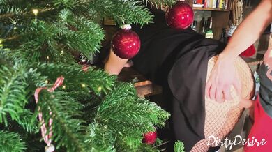 Naughty Girl CONVINCES Santa to Give Her Christmas Presents