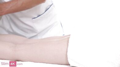 Hot Pearl - Massage and creampie for tiny angel porn