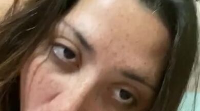 Passionate morning blowjob