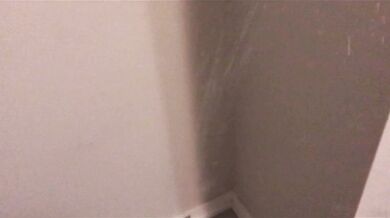 Pissing all over my bedroom carpet and wall, while fingering my Pee Hole and almost caught