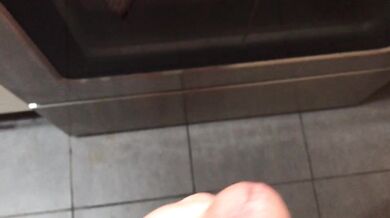 Pissing all over my kitchen stove and floor