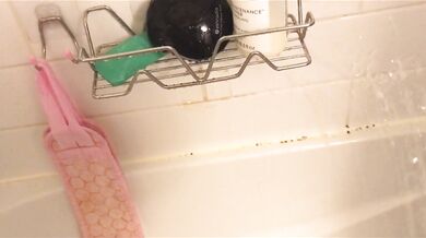 Oops... POV Pissing on My Wife's Shower Products Again