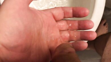 Fan Request - Power Pissing on my Hand