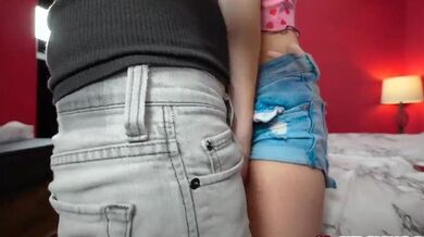 Sexy Kenzie Reeves sucking her stepbrother meat porn