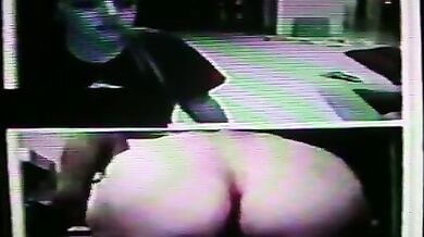 She shows her boobs & ass at my strip show ( with sound )