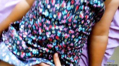 Sri Lankan - Cute Slut seduces Roommate and makes him Cum on her tits - Asian Hot Couple