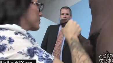 Sexy Shrink Girl Takes 12-Inch Bbc In Front Of Her Patient - Juelz Ventura Porn