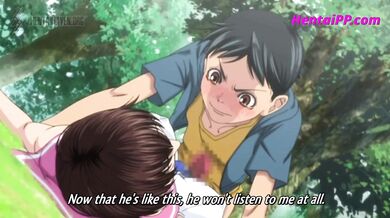 Crazy Horny MILF Seduced Boy To Have Sex In The Woods [ HENTAI ]