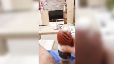 I masturbate, with Tenga fleshlight, I enjoyed it a lot, a lot of sperm
