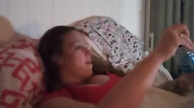 Pretty Girl Sucks Dick and gives Pussy up for Fortnite V-bucks Part 1 (camera 2) Taking off clothes