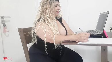 Job interview for web vacancy.