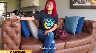 Skinny 18Yo Amateur Latina Redhead Pounded By Big Cock Casting Agent Porn (Steven Hard)