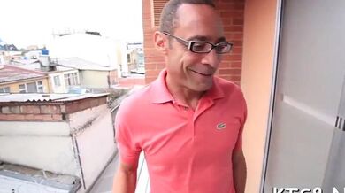 Tranny rides shlong swallows cream porn