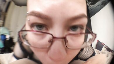 Vilu Vidish is sucking dick POV close up