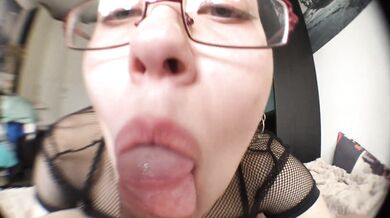 Vilu Vidish is sucking dick POV close up