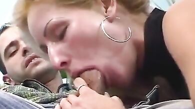 Petite Tall Model Gets Throat Fucked