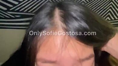 Extreme Deepthroat Skull fucking her pretty face balls deep