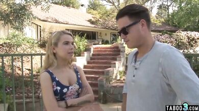 Taboo3.com - Big boobed mature Dalny Marga welcoming her son in law in the family porn